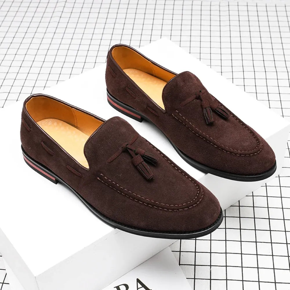 Men's Suede Elegance Loafers