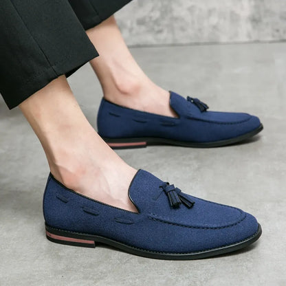 Men's Suede Loafers (Italian Style)