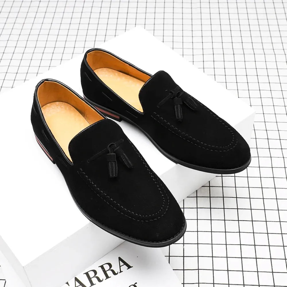 Men's Suede Loafers (Italian Style)