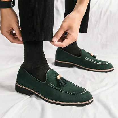Men's Suede Loafers (Italian Style)