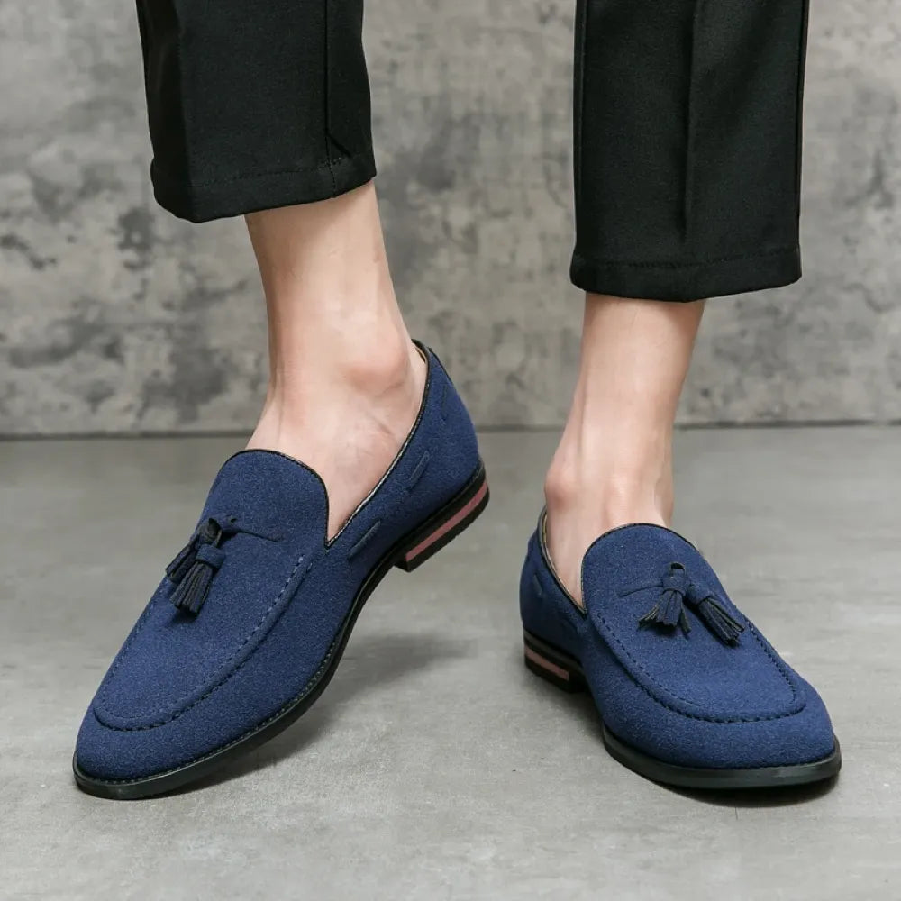 Men's Suede Loafers (Italian Style)