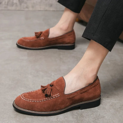 Men's Suede Elegance Loafers