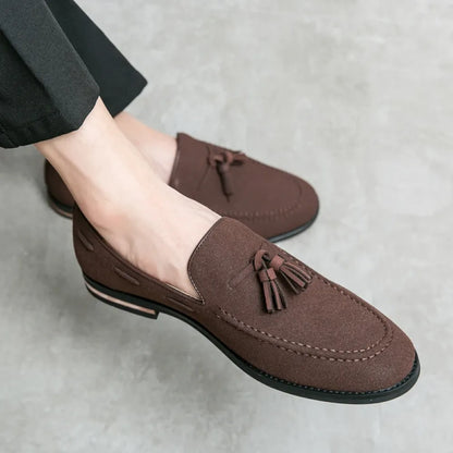 Men's Suede Elegance Loafers